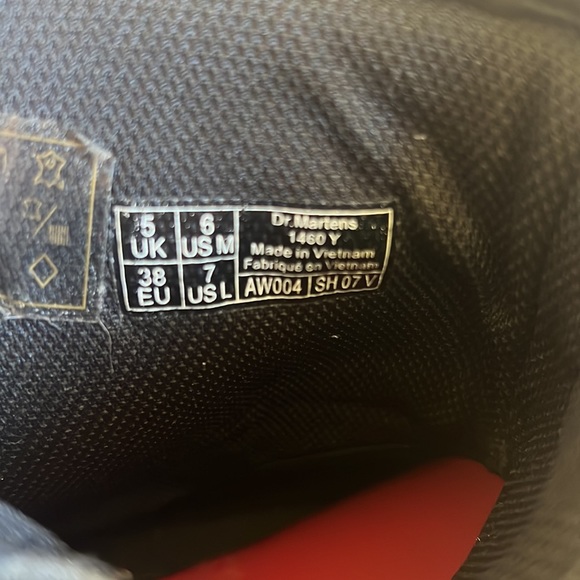 Burgundy Dr. Martens - Picture 4 of 4